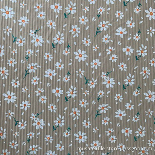 Hotsale Custom Design Polyester Fabric Rib Knit Fabrics